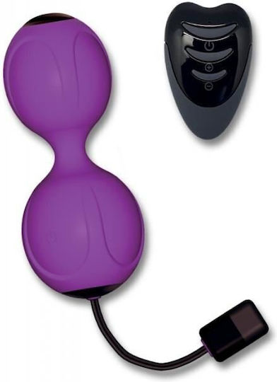 Adrien Lastic Kegel Vibe Ασύρματες Κολπικές Μπάλες με Δόνηση Μωβ