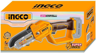 Ingco Pruning Chainsaw Battery 20V 1.9kg with Bar 12.7cm Solo