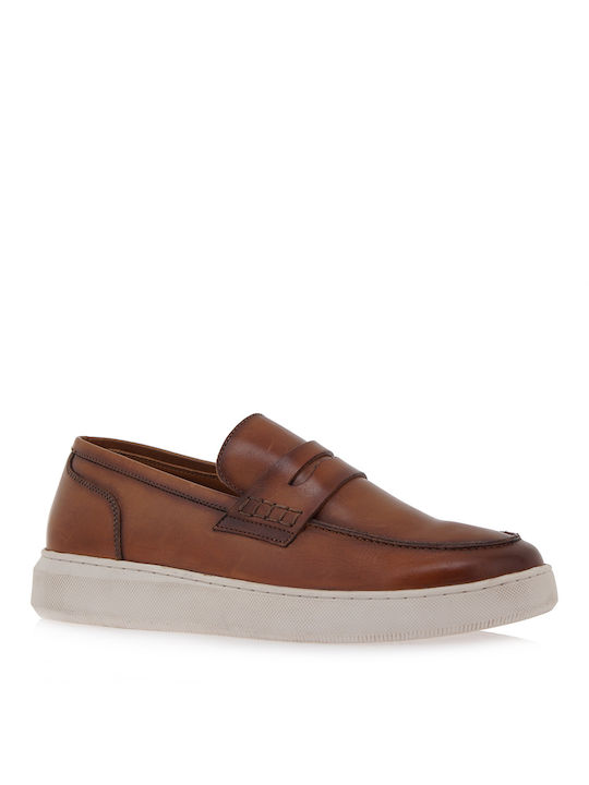 Renato Garini Men's Piele Mocasini Tabac maro