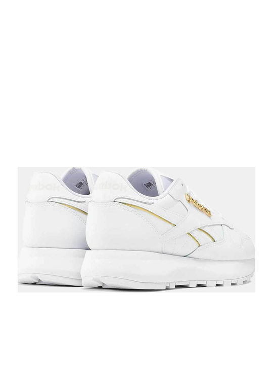 Reebok Classic Leather SP Flatforms Sneakers Λευκά