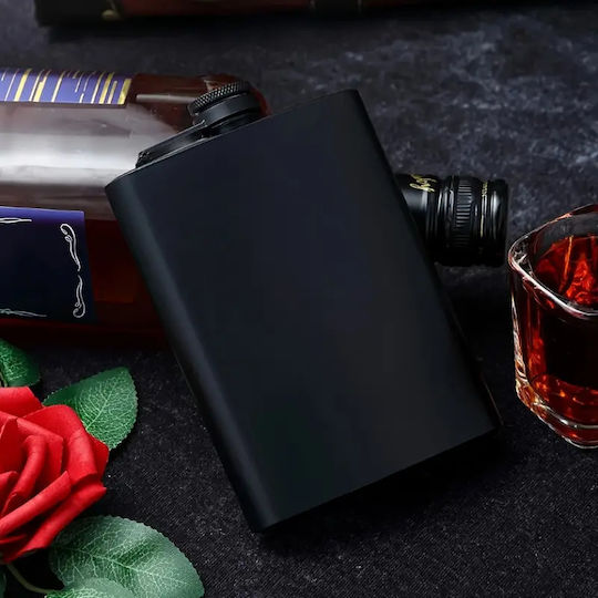 Panora Flask Stainless Steel Black 240ml