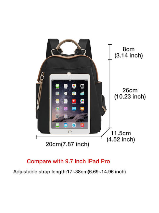 Foxer Backpack Αδιάβροχο 6lt Μαύρο