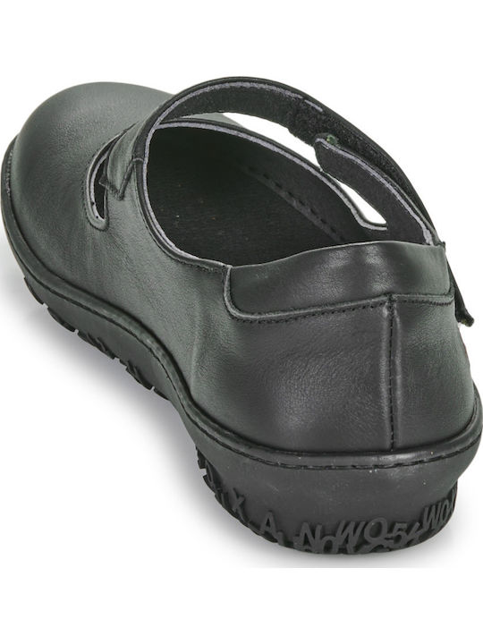 Damen Ballerinas Schwarz