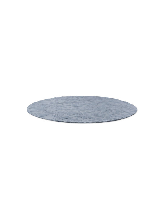 Laura Ashley Cleavers Lucrat manual Covor Rotund Din lână Seaspray 200x200cm