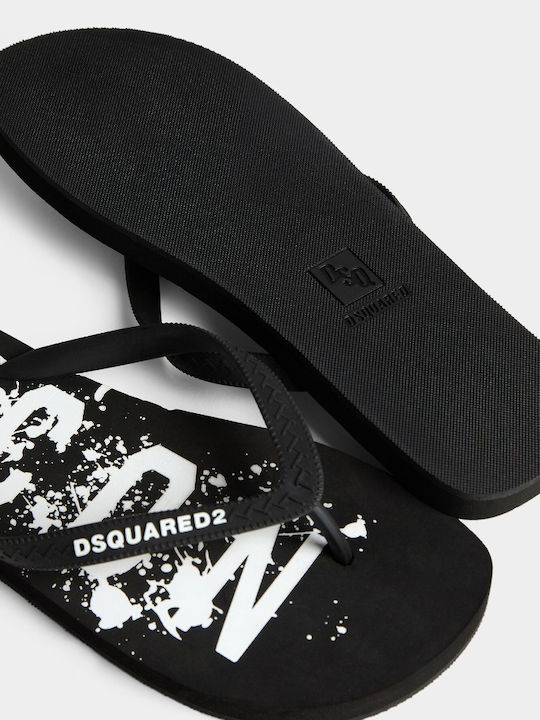 Icon Splash Men's Flip Flops Black