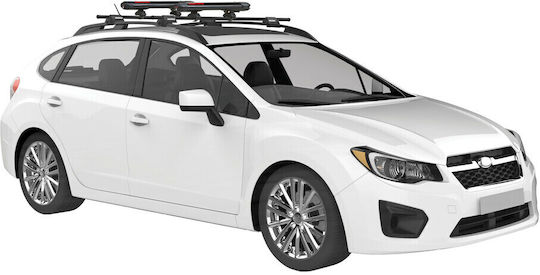 Yakima Fatcat 4 Evo Car Ski Mounts 57cm Suitable for 4 Ski Pairs or 2 Snowboards