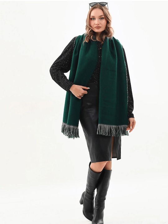 Women's Wool Scarf Verde