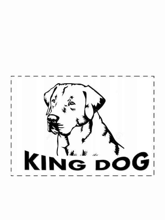 KingDog Sofa für Hunde Rot 100x75cm
