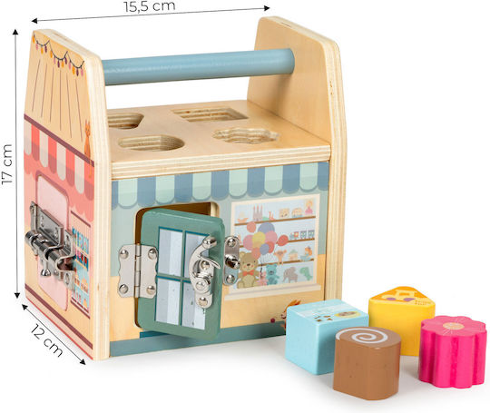 Ecotoys Aktivitätswürfel aus Holz