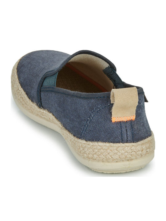 Din material textil Espadrile pentru bărbați în culoarea Albastru
