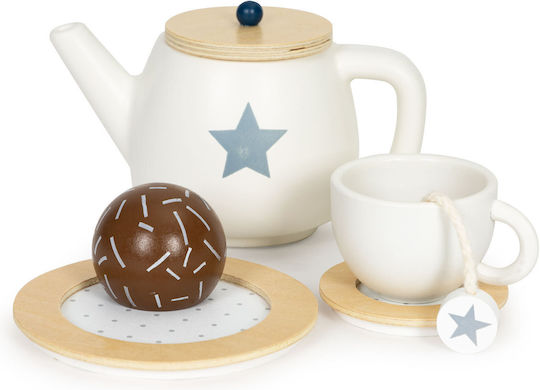 Ecotoys Teeservice-Spielzeug aus Holz