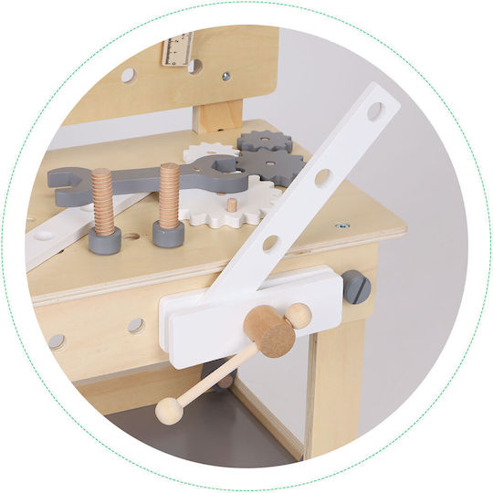 Ecotoys Children's Workbench made of Wood
