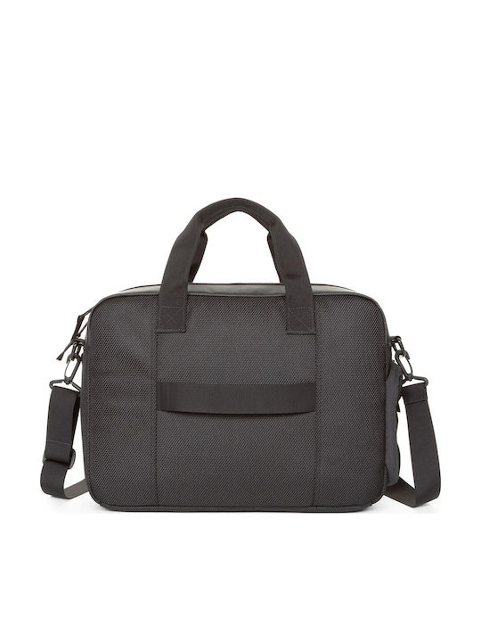 Herren Schulter / Crossbody Tasche Schwarz