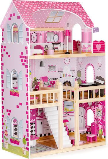 Ecotoys Holzpuppenhaus