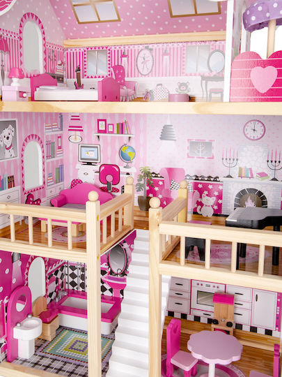 Ecotoys Holzpuppenhaus