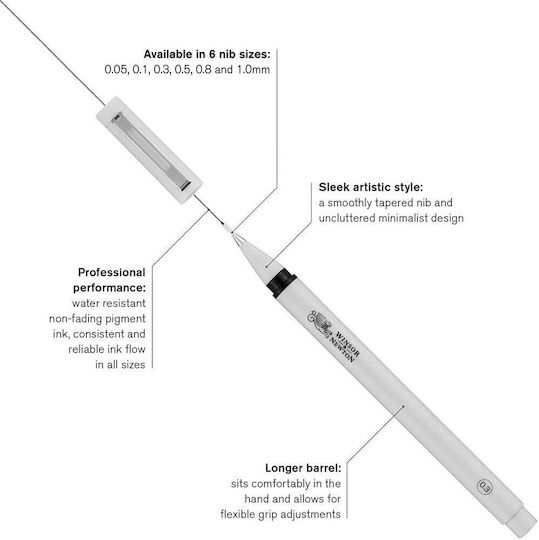 Winsor & Newton Design Marker Black