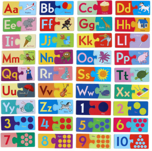 EeBoo Alphabet Lernspiel Wissen für 3+ Jahre alt Jahre