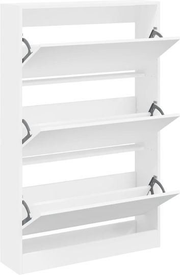 Holz Schuhschrank 80x21x125.5cm