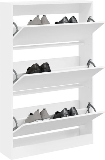 Holz Schuhschrank 80x21x125.5cm