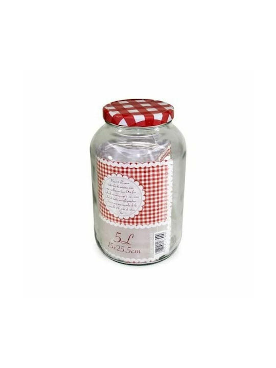 Set 1pcs Jars General Use with Lid Glass