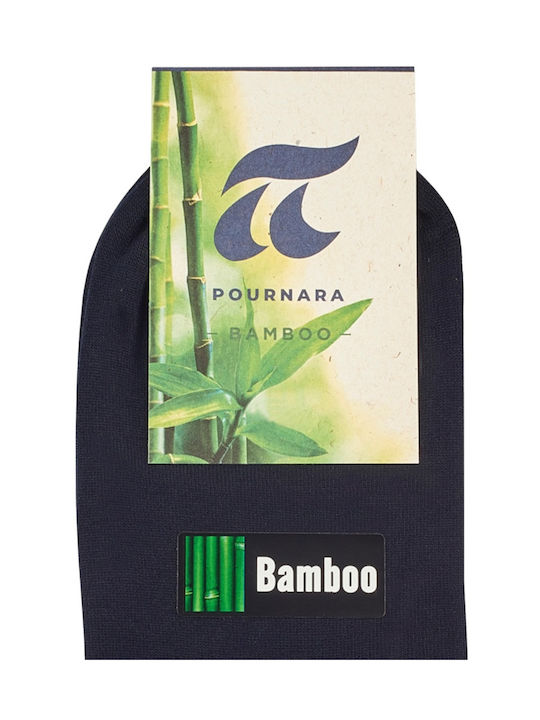 Pournara Bamboo Basic Κάλτσες Μπλε