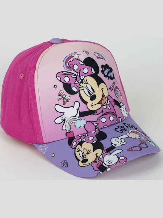 Minnie Mouse Palarie Copii Jockey Roz