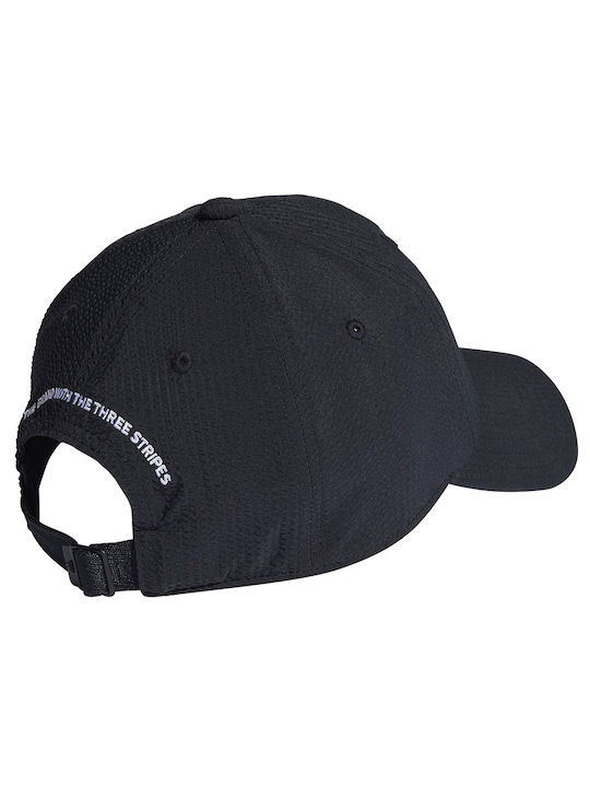 Adidas Παιδικό Καπέλο Jockey Υφασμάτινο Cap Μαύρο