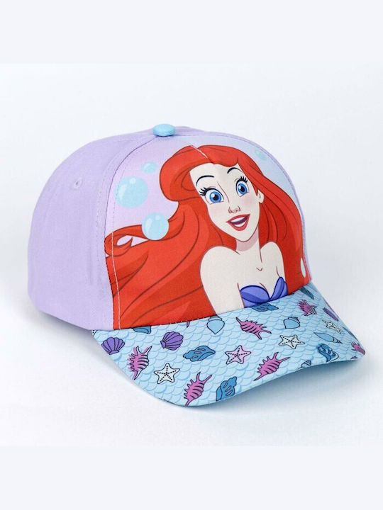 Disney Kids' Hat Jockey Fabric Princesses Lilac