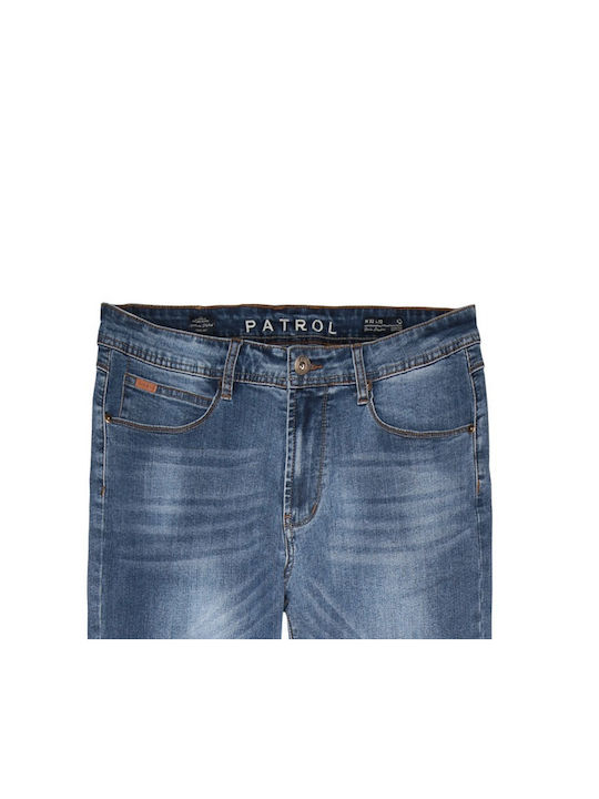 Volcano Herren Jeanshose in Regular Fit Blue