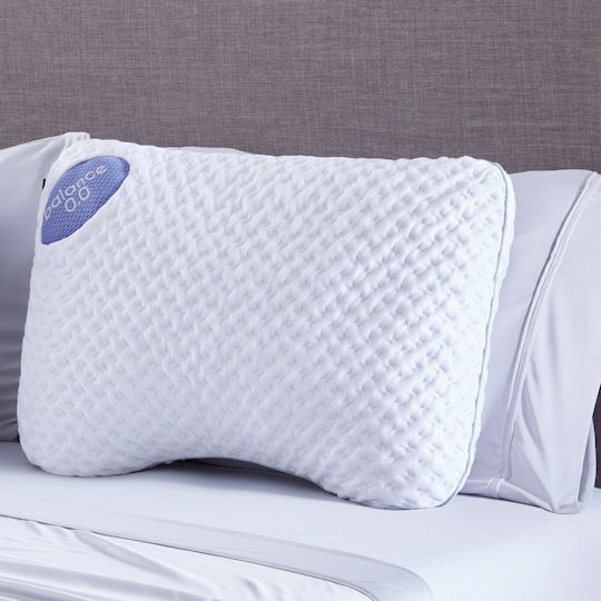 Bedgear Balance Cuddle Curve 0.0 Sleep Pillow Filler Foam Anatomic 51x66x12cm