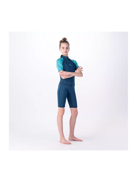 Aquawave Jr Παιδικό Μαγιό Ολόσωμο Navy Μπλε