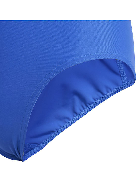 adidas 3 Bars Sol Kids Swimwear One-Piece Blue