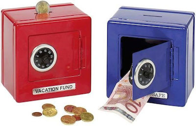 Goki G Money Box Metal Red 13.5x9.7x13.5cm