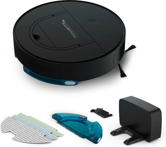 Rowenta X-Plorer Series 130 AI Robot Vacuum Cleaner with Laser Mapping and Suction Power 4000Pa Black