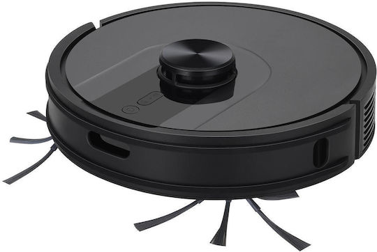Finlux PRO-777WIFI Σκούπα Ρομπότ με Χαρτογράφηση Laser Μαύρη