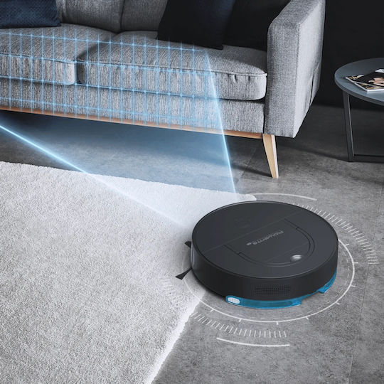 Rowenta X-Plorer Series 130 AI Robot Vacuum Cleaner with Laser Mapping and Suction Power 4000Pa Black