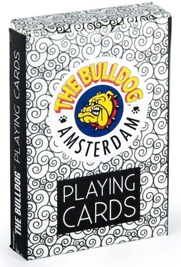 The Bulldog Amsterdam Spielkarten Braun