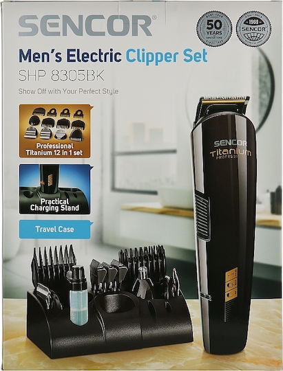 Sencor Rechargeable Hair Clipper Black SHP 8305BK