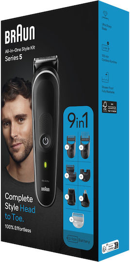 Braun All-In-One Style Kit Series 5 Rechargeable Hair