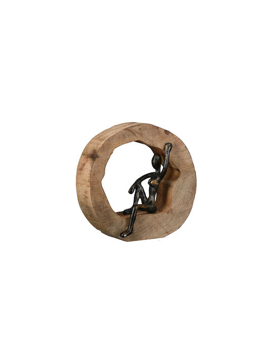 ArteLibre Διακοσμητικό Χώρου από Αλουμίνιο 7x19x19cm