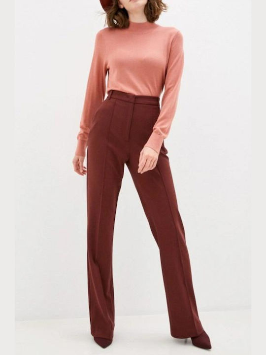 Tommy Hilfiger Women's Long Sleeve Sweater Woolen Pink