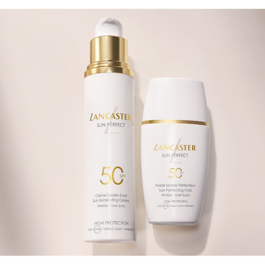 Lancaster Sun Perfect Αντηλιακή Λοσιόν Προσώπου SPF50 με Χρώμα 30ml