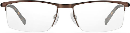 Pierre Cardin Men's Prescription Eyeglass Frame Brown Tortoise PC6853 09Q
