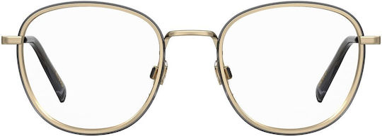 Levi's Women's Metal Gold Prescription Eyeglass Frame LV1027 2F7