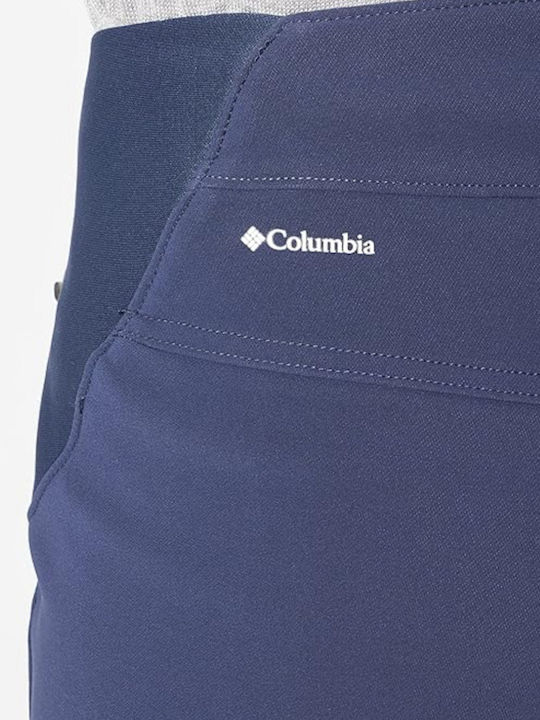 Columbia Women's High-waisted Fabric Trousers Navy Blue