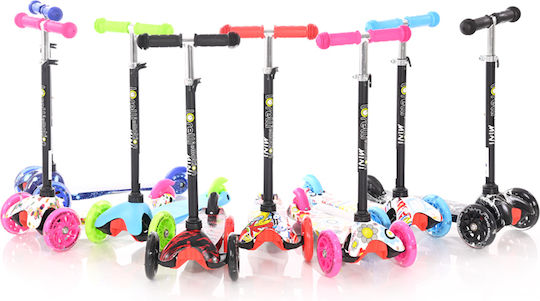 Lorelli Kids Scooter Foldable Mini 3-Wheel Blue