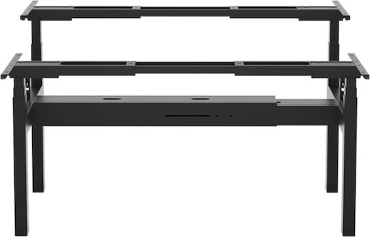 ErgoAction Action Desk Duo Klappbar Tischständer aus Metall Gray 180x60x62.5cm