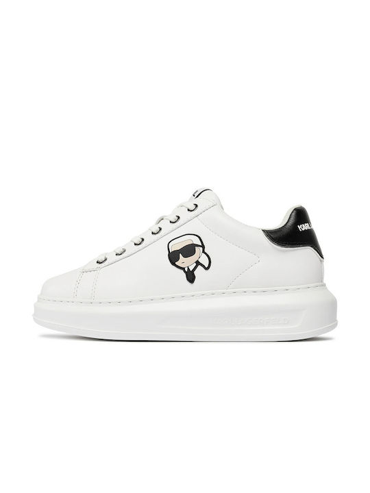 Karl Lagerfeld Γυναικεία Sneakers Λευκά