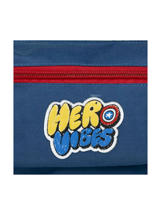 Avengers Παιδική Τσάντα Πλάτης Μπλε 25x27x16εκ.