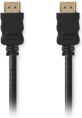 Nedis HDMI 1.4 High Speed 1080p 120Hz Cable HDMI male - HDMI male 5m Μαύρο